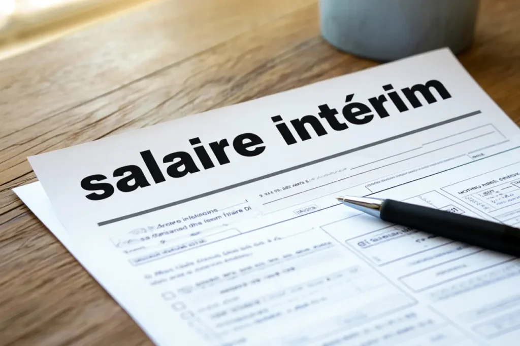 Composition du salaire intérimaire avec IFM et ICCP